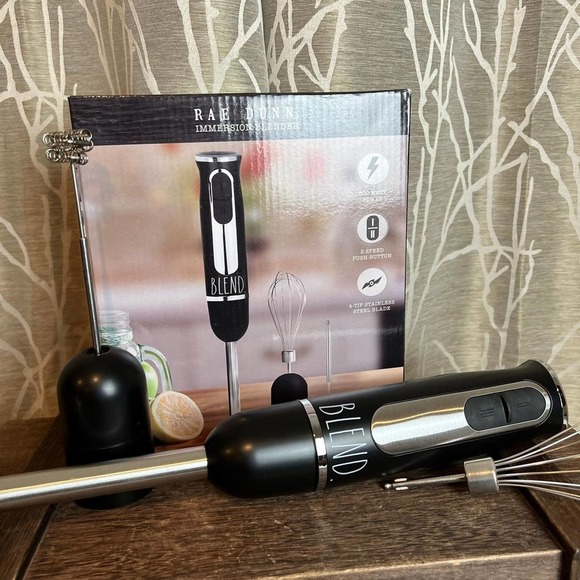 RAE DUNN BLEND WHISK FROTH NEW KITCHEN HOME TOOL RD HTF - Picture 6 of 7